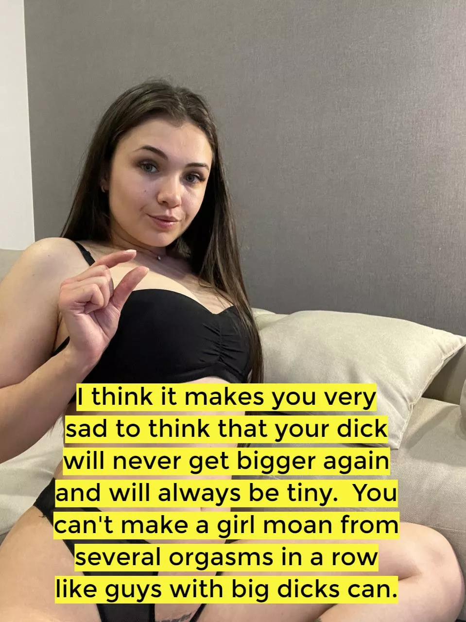 It's always happening to tiny losers?