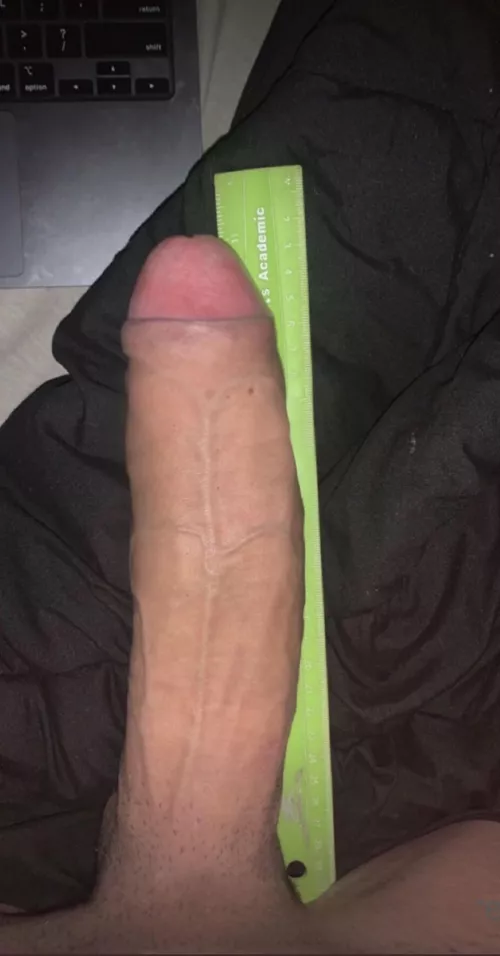 It’s at least an 11 on the ruler. What’s your number?