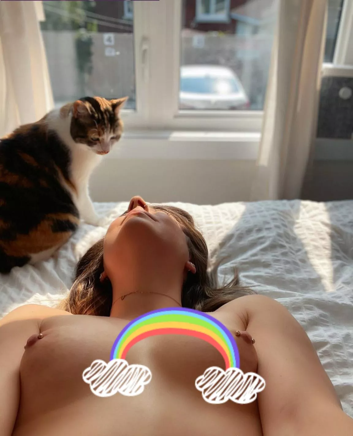 its cuddle time get ur butt over here