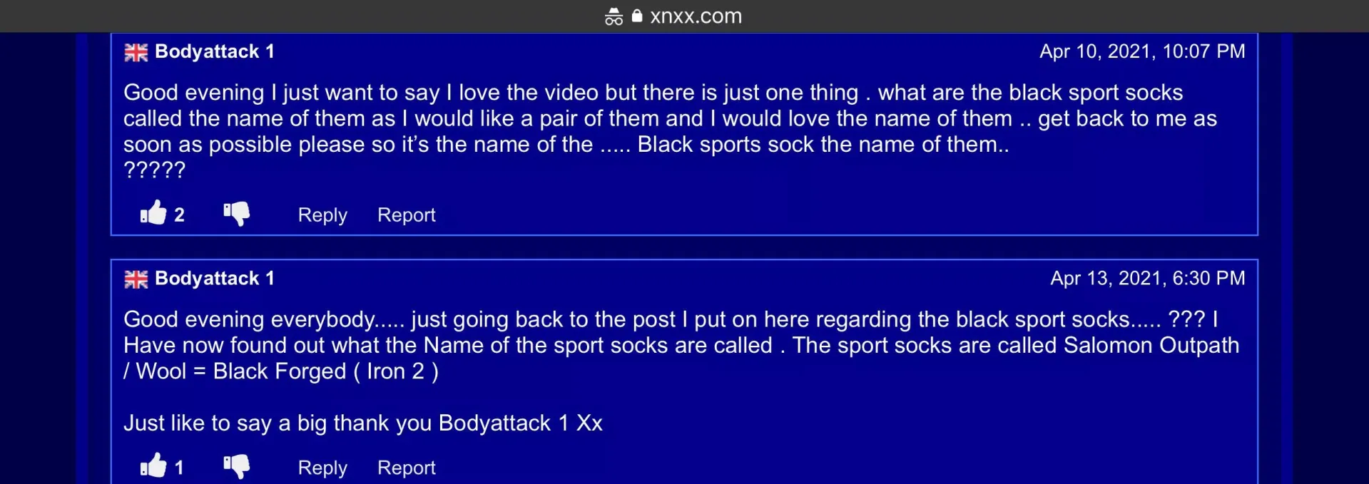 It’s from Xvideos, but it’s still hilarious.