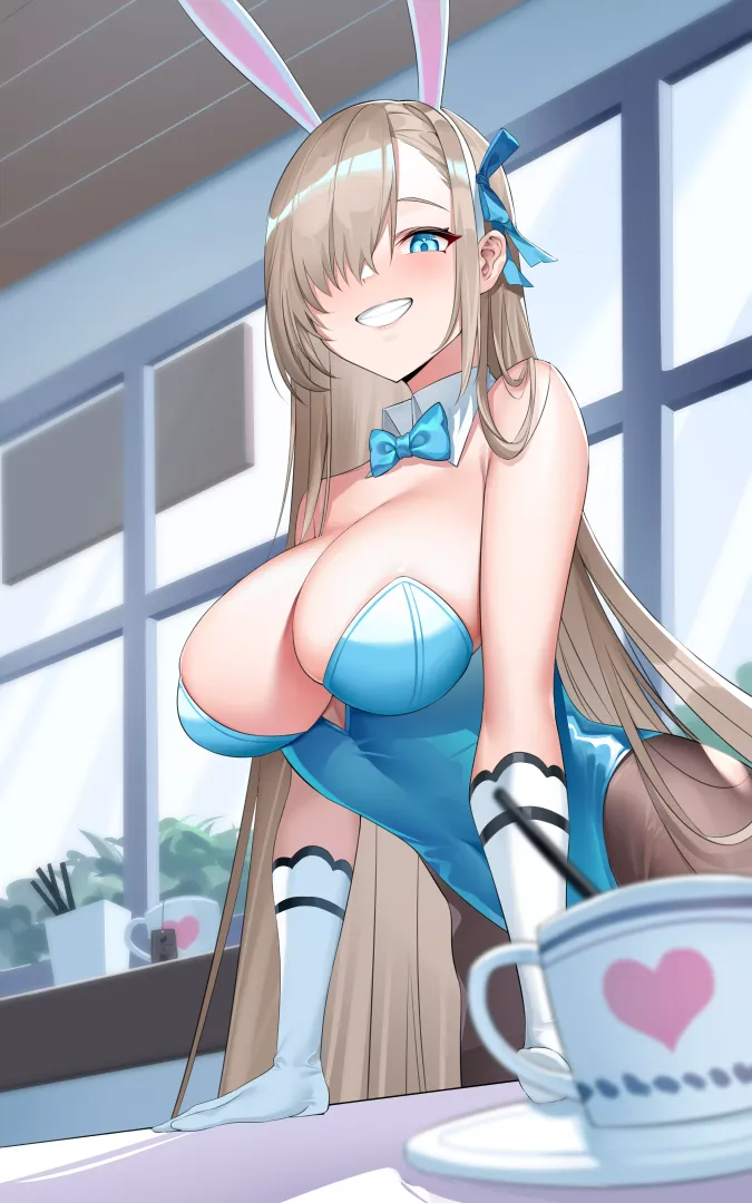 It's impossible to resist Asuna's smile! (By: MILI)