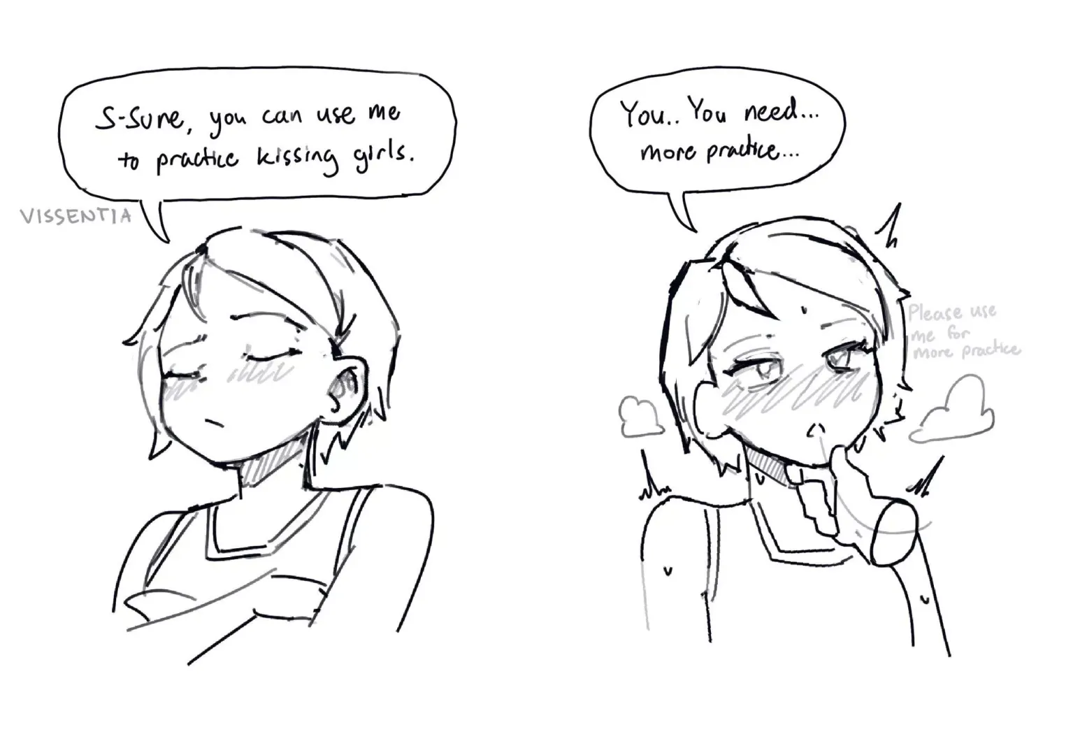 It’s just for practice, right?