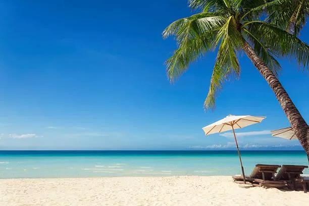 It's like some beaches in Maldives