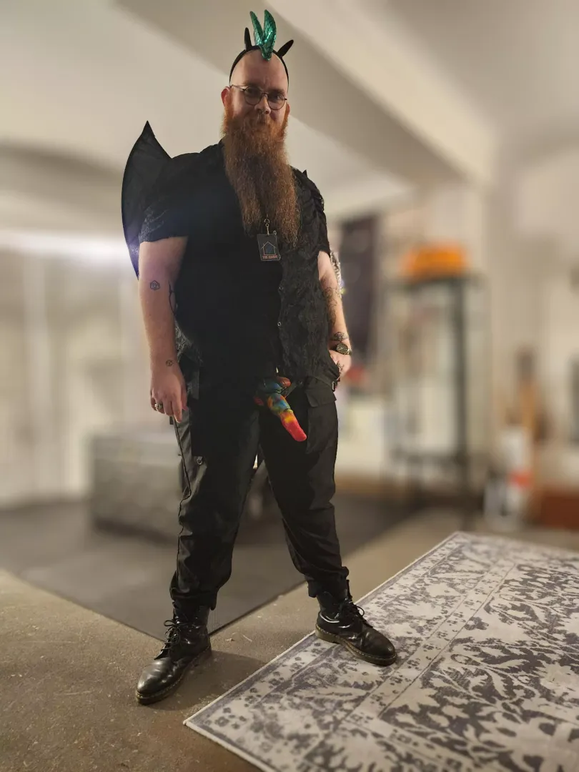 It's me, I'm the Bad Dragon (Halloween costume)