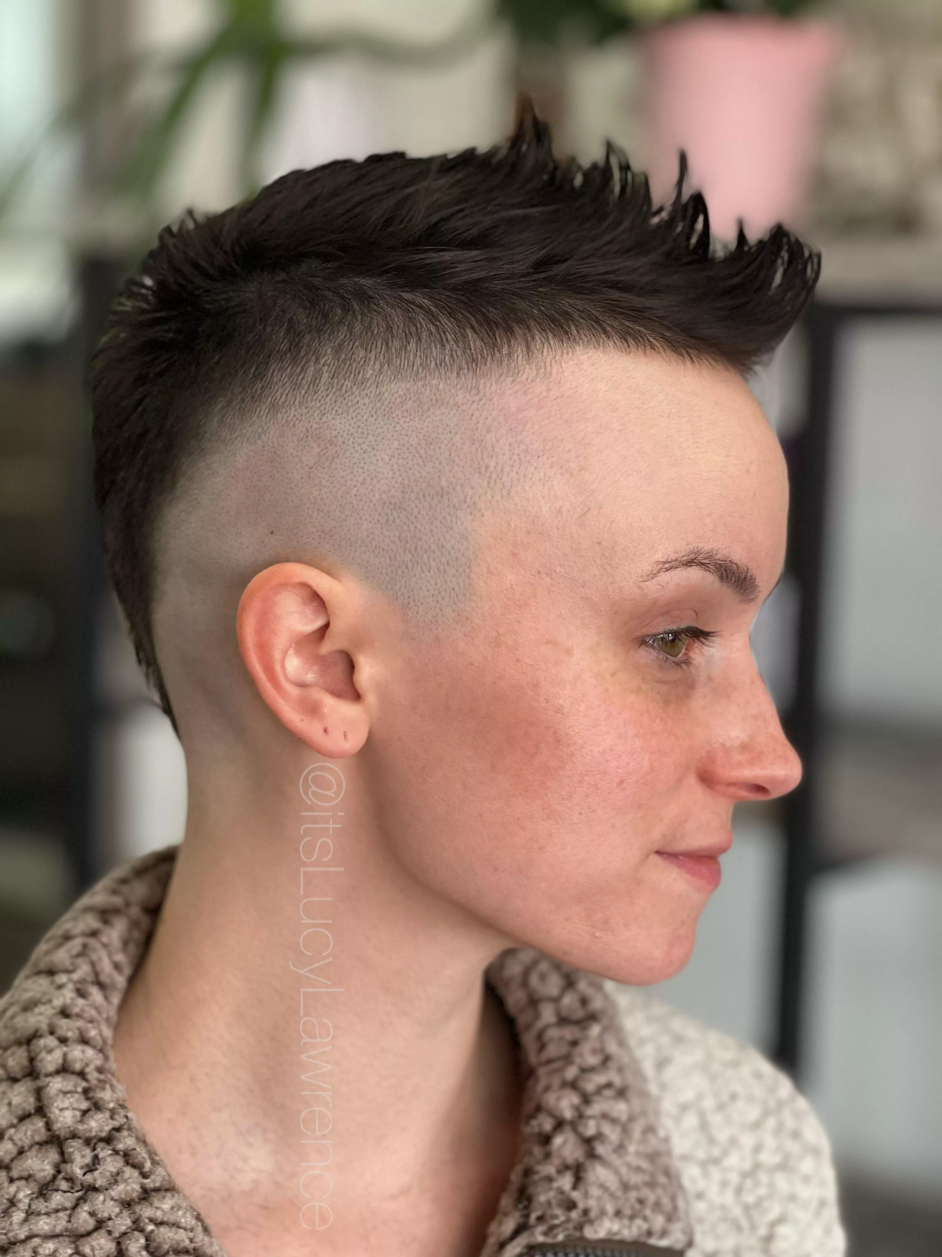 it's my birthday today! changed up my hair :)