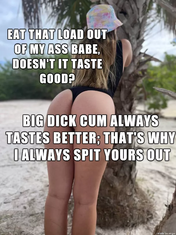 It's not that I love him more, it's just I'm programmed to like good dick, you understand