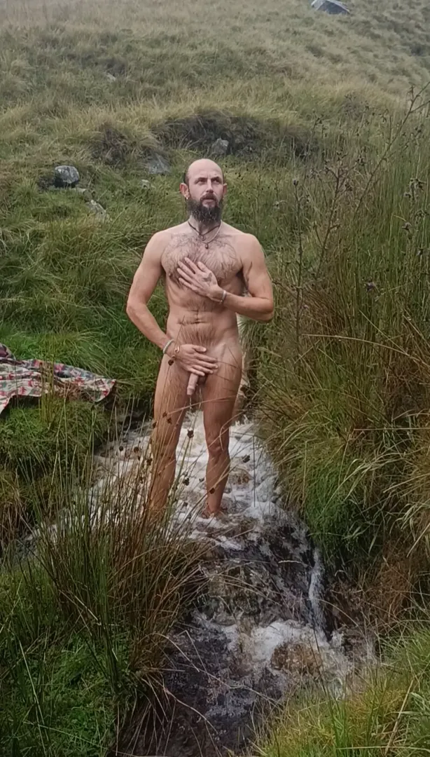 It's raining 🌧️ so we might as well get wet 🔱