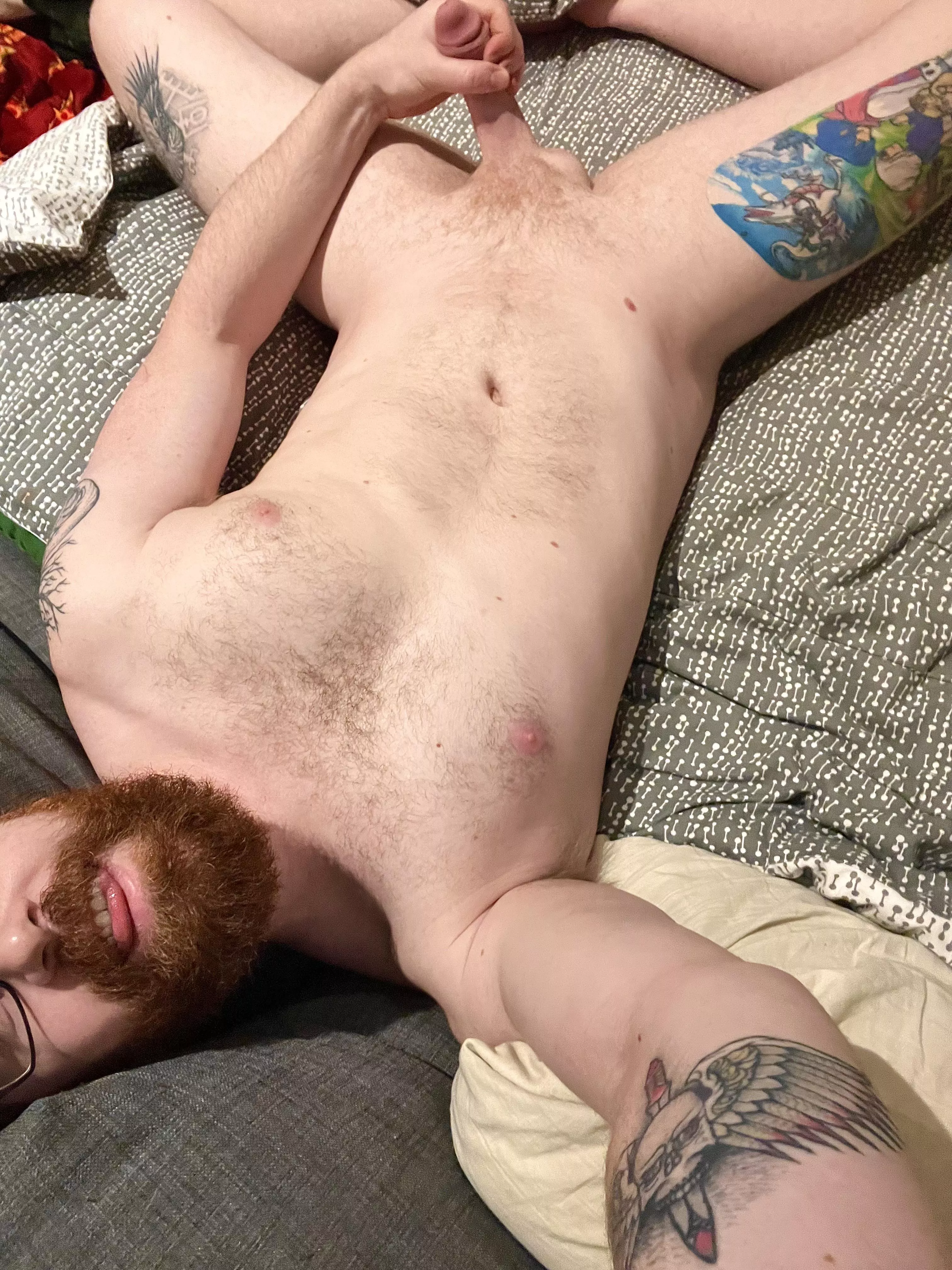 It’s so hard not to be cheeky when you’ve got your hands full!