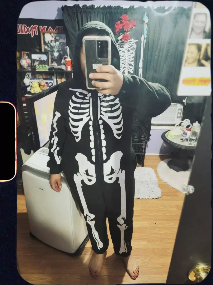 It's spooky season and time for onesies. 