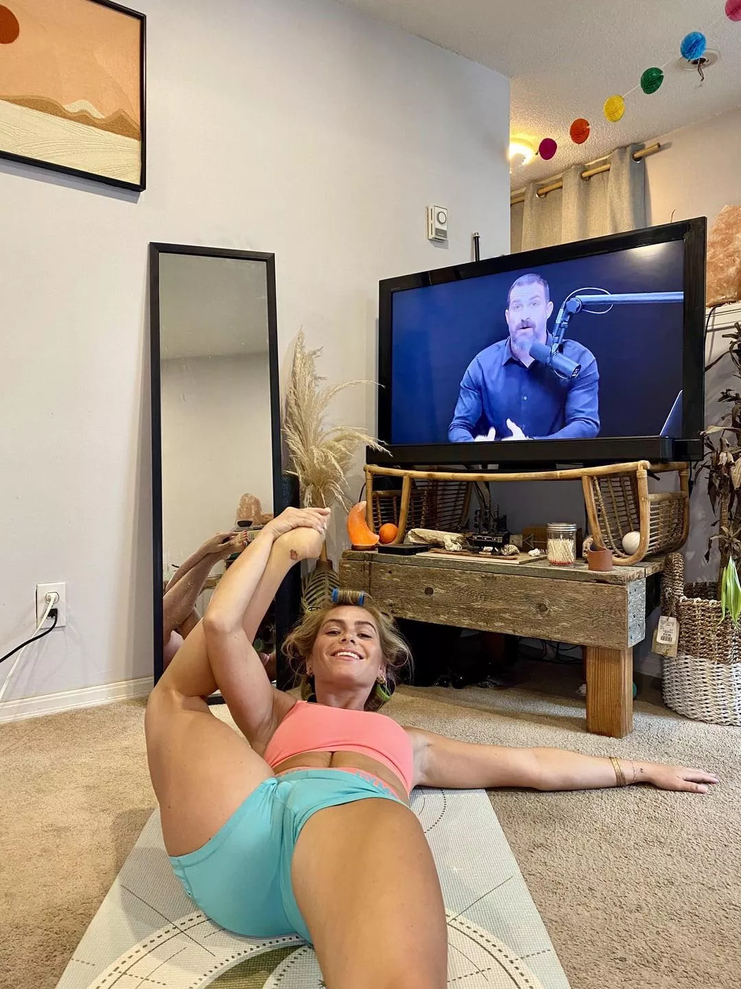 It’s super important to listen to Huberman & stretch 