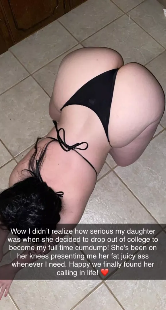 It’s what your daughter was always meant to do.