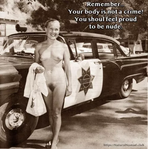 It's your body, your choice. Go nude!