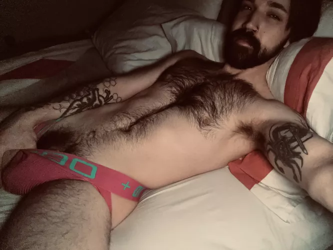 I’ve been converted to wearing jocks and thongs most of the time now 