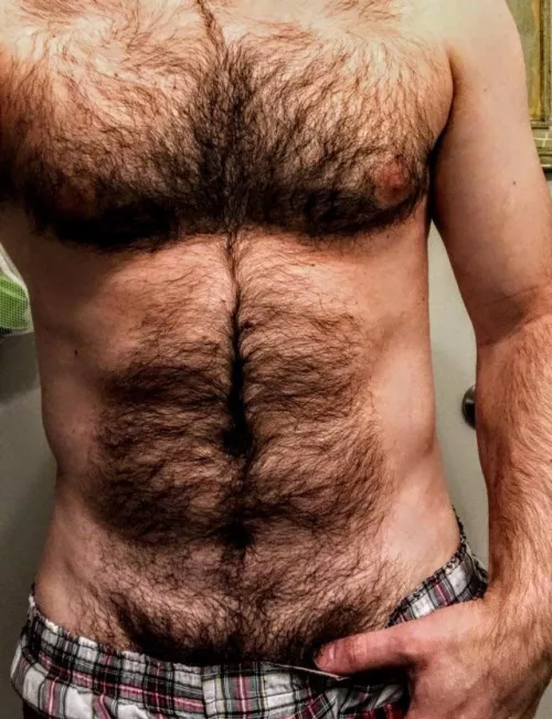 I’ve been told I’m pretty fucking hairy… what do you think… am I insanely hairy? DM open.