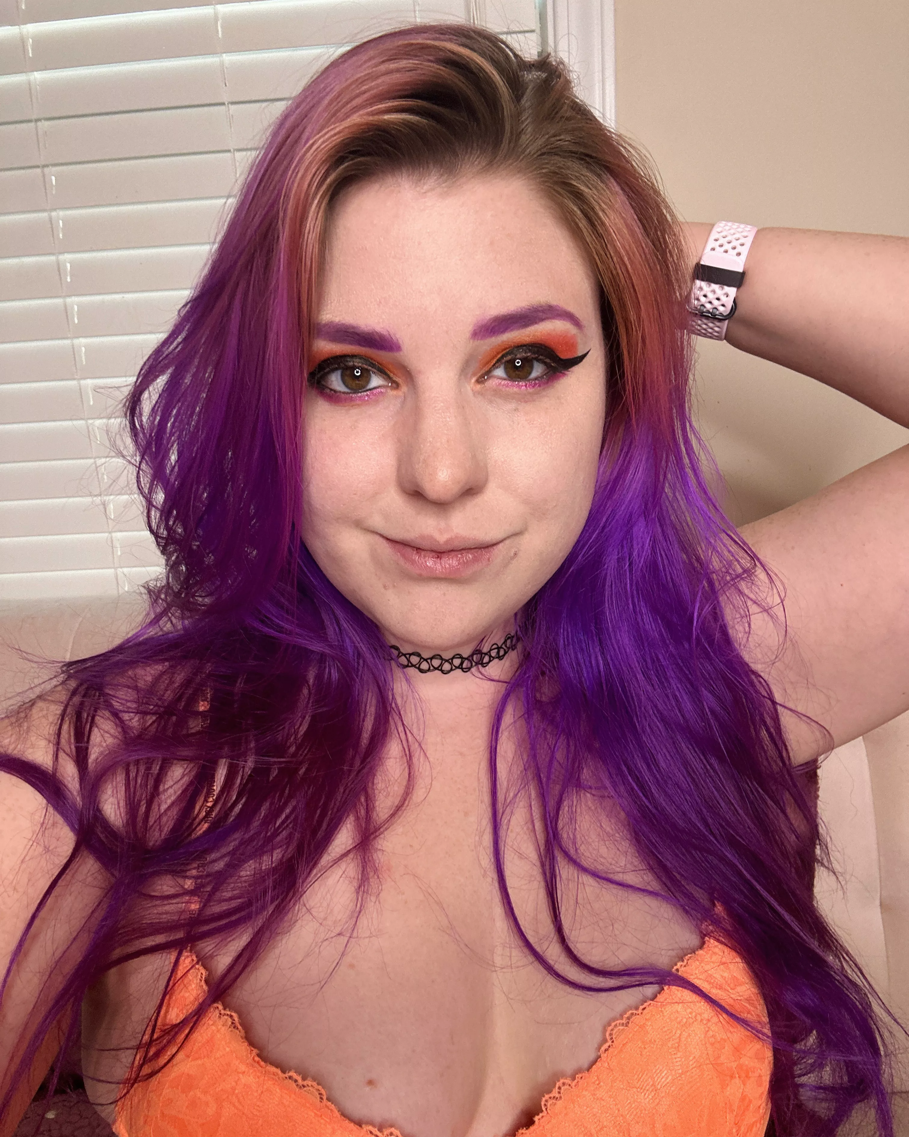 I've been told it always looks like I'm up to something... 😈