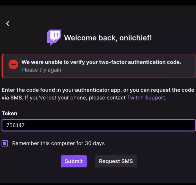 I’ve done everything that y’all told me on here and as well as switch support and still nothing! I need extra help right now. My phone number is connected to this as well and to put the cherry on top , the token is not working and I have made a scree
