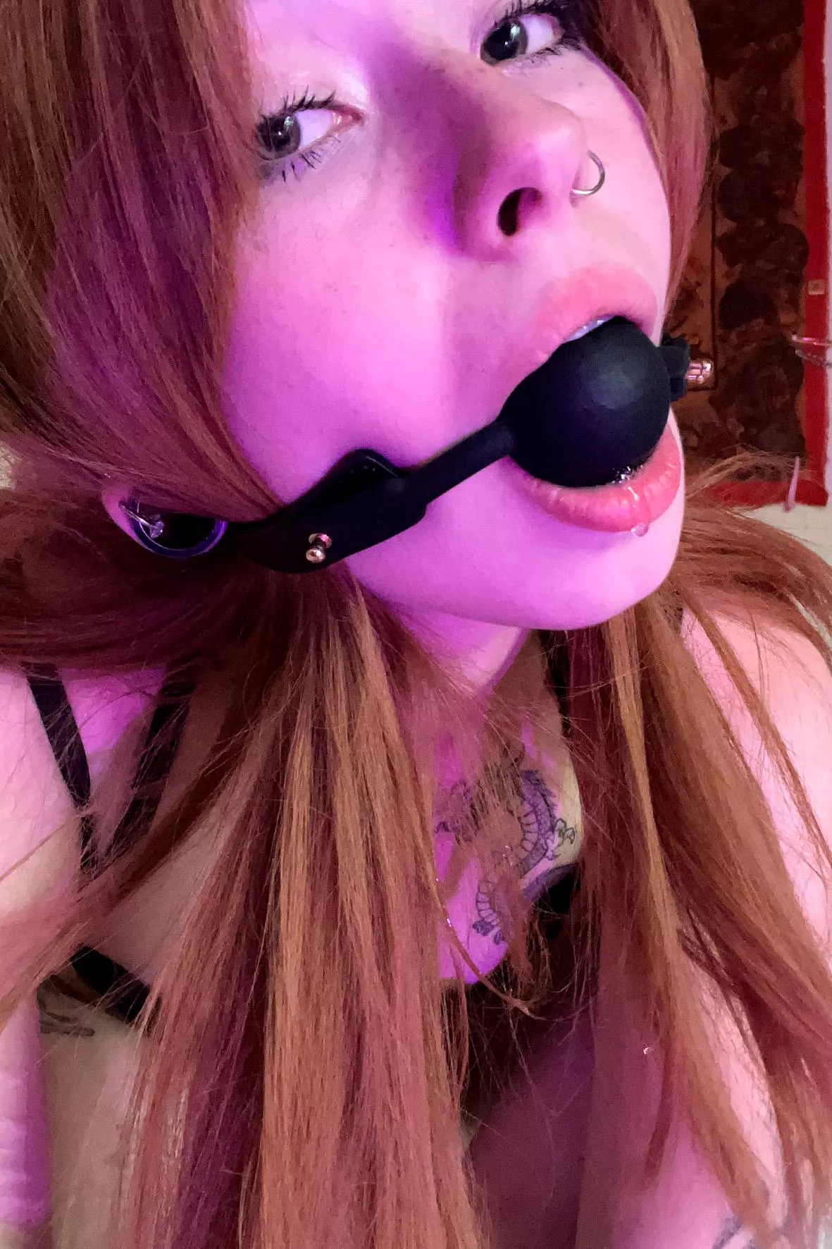 I've got two more holes to use when I'm gagged, whick one would you use first