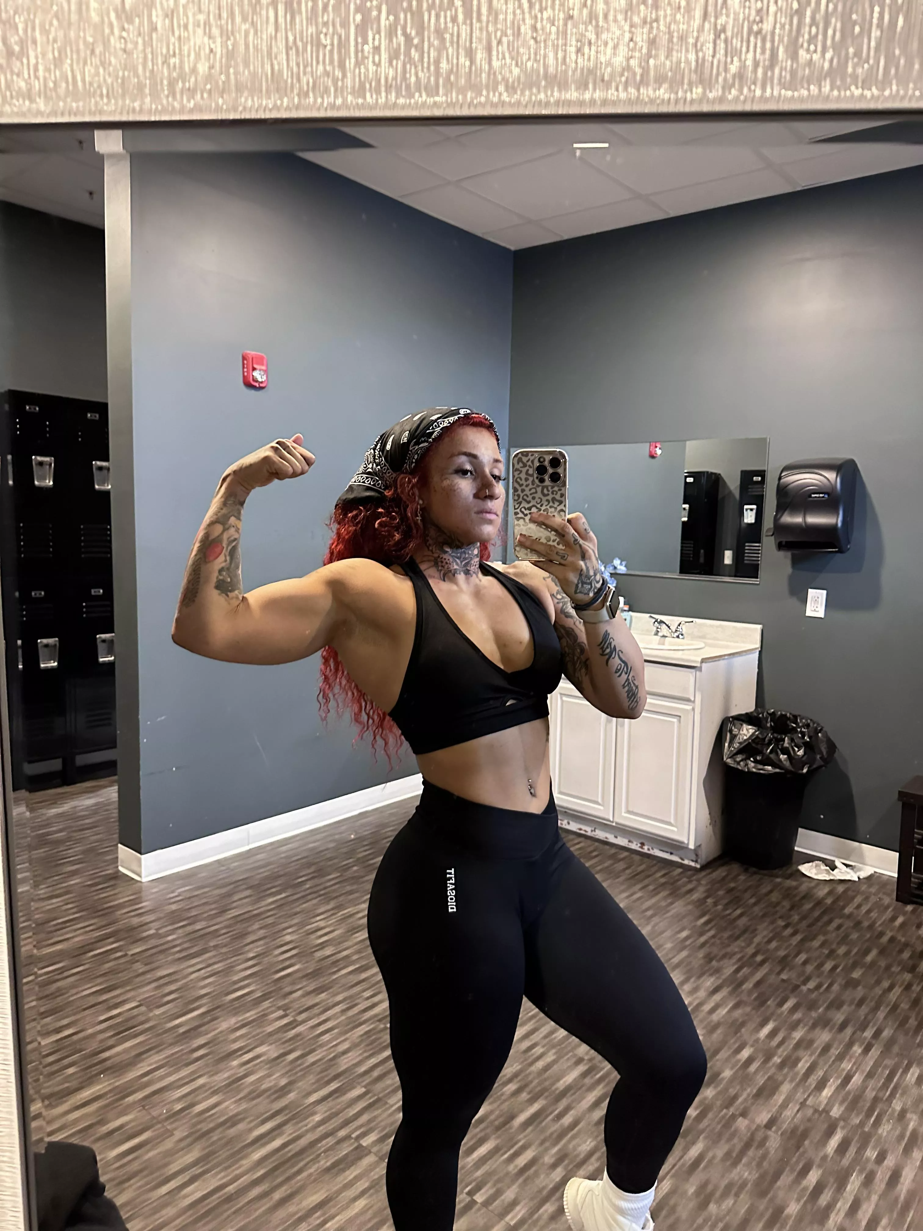 I've put in a lot of hustles to gain that muscles