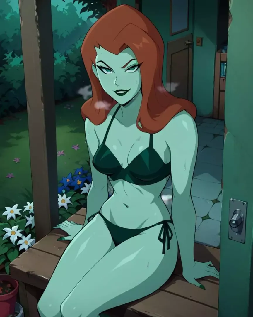 Ivy lounging about in nature 
