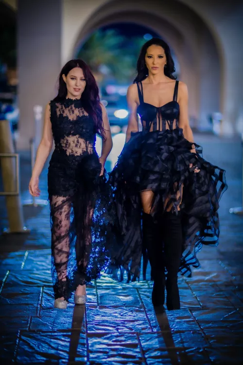 Jessica Ryan and I during AVN