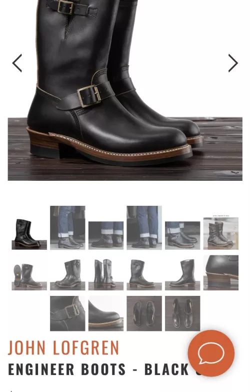 John Lofgren engineer boots fit