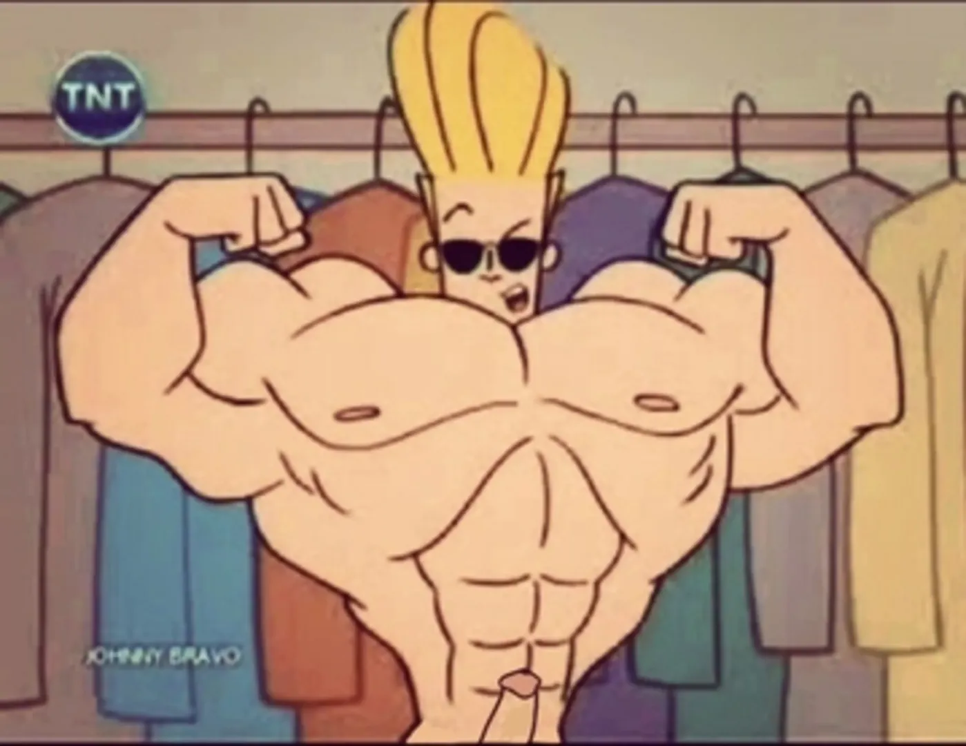 Johnny Bravo's dick slip deleted scene