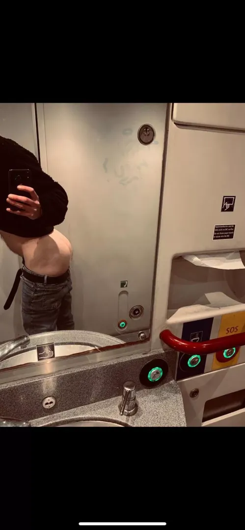 Join me for some fun in the train toilet (30)