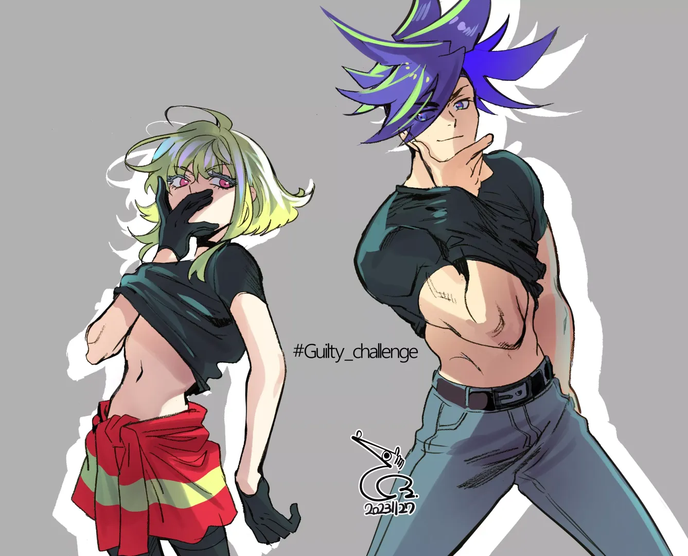 Jojo pose