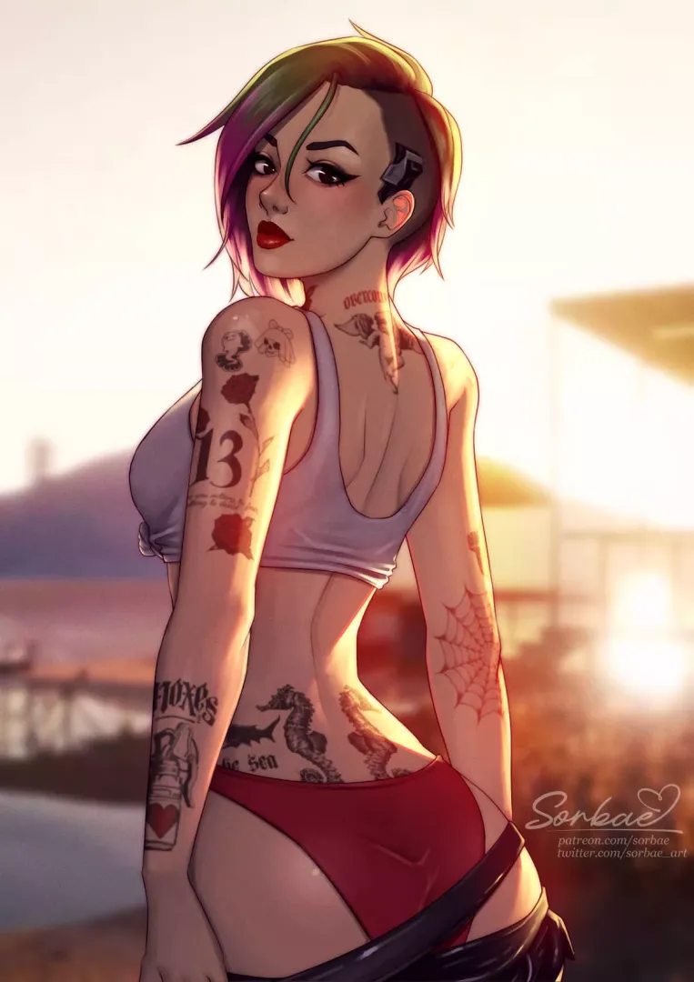 Judy Alvarez(Sorbae)[Cyberpunk 2077]