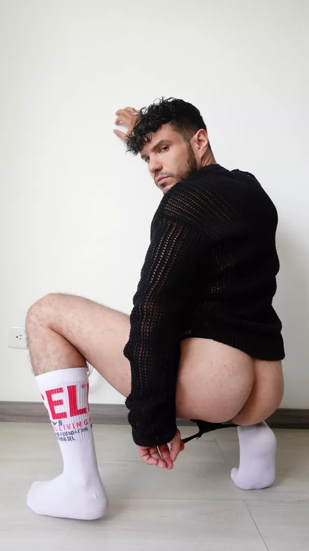 Juicy and hard butt
