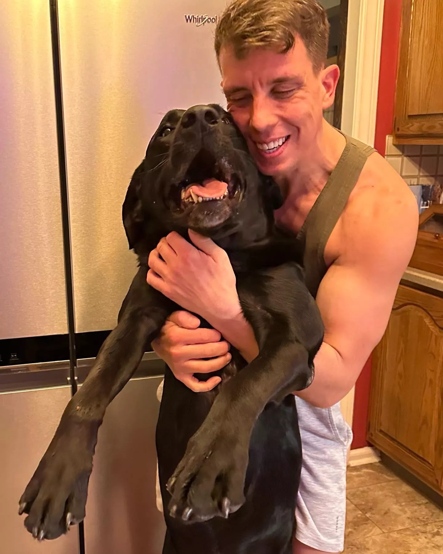 Just a bro and his best bud. The goober turned 5 today! Love this goob