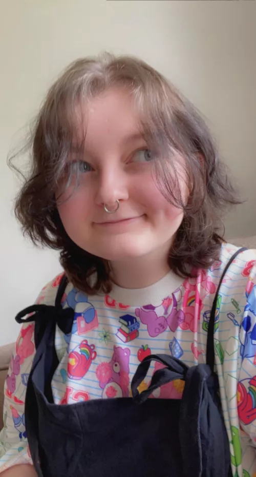 just a cute little pic!! love my carebear tshirt