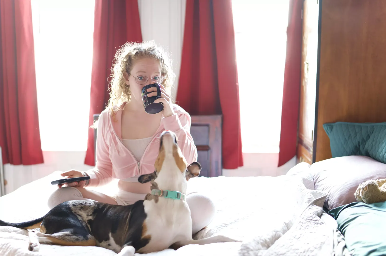 Just a girl and her dog [F]