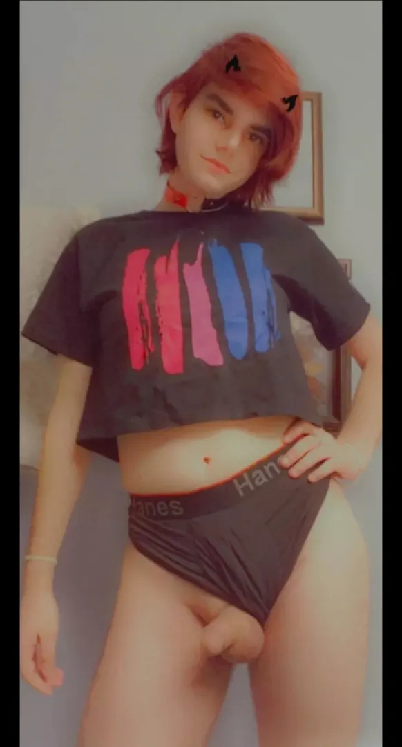 Just A Girl Showing Her Bi Pride 💖💜💙