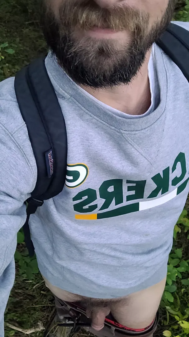just a little walk in the woods 🌳