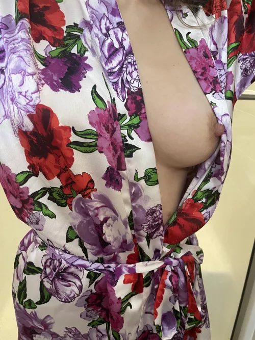 Just a peak.