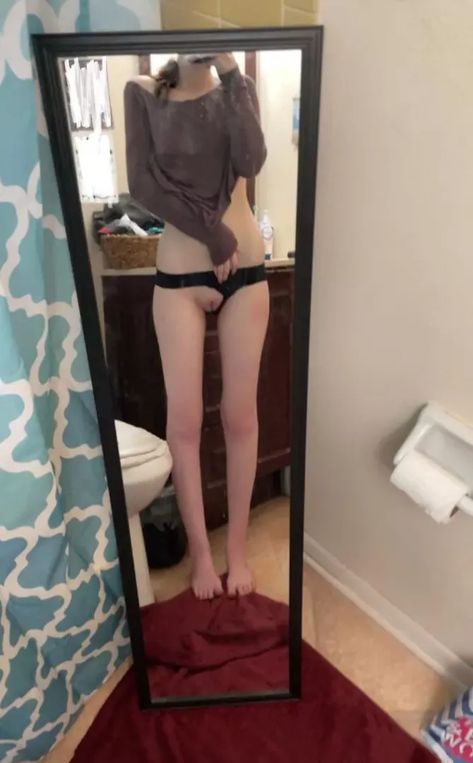 just a peek (f)