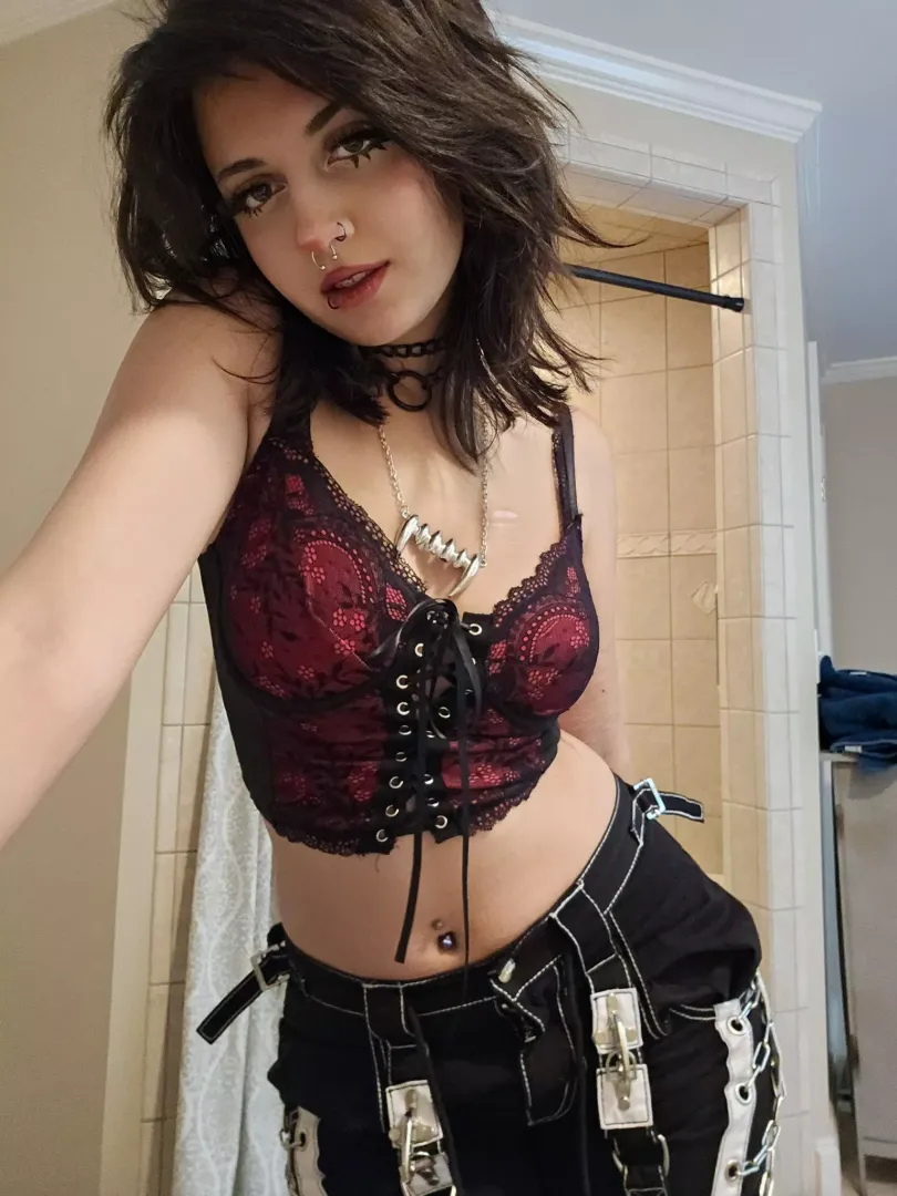 just a small metal girl in a big metal world
