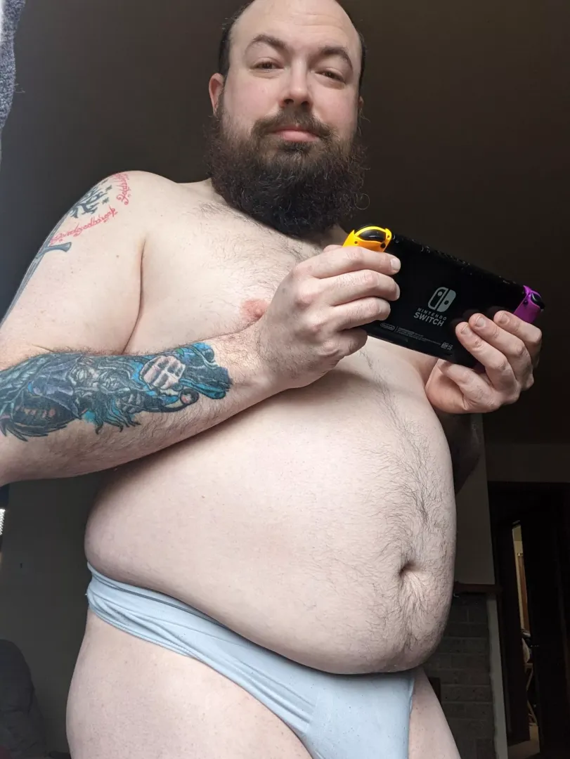Just a switch and his Switch 😅