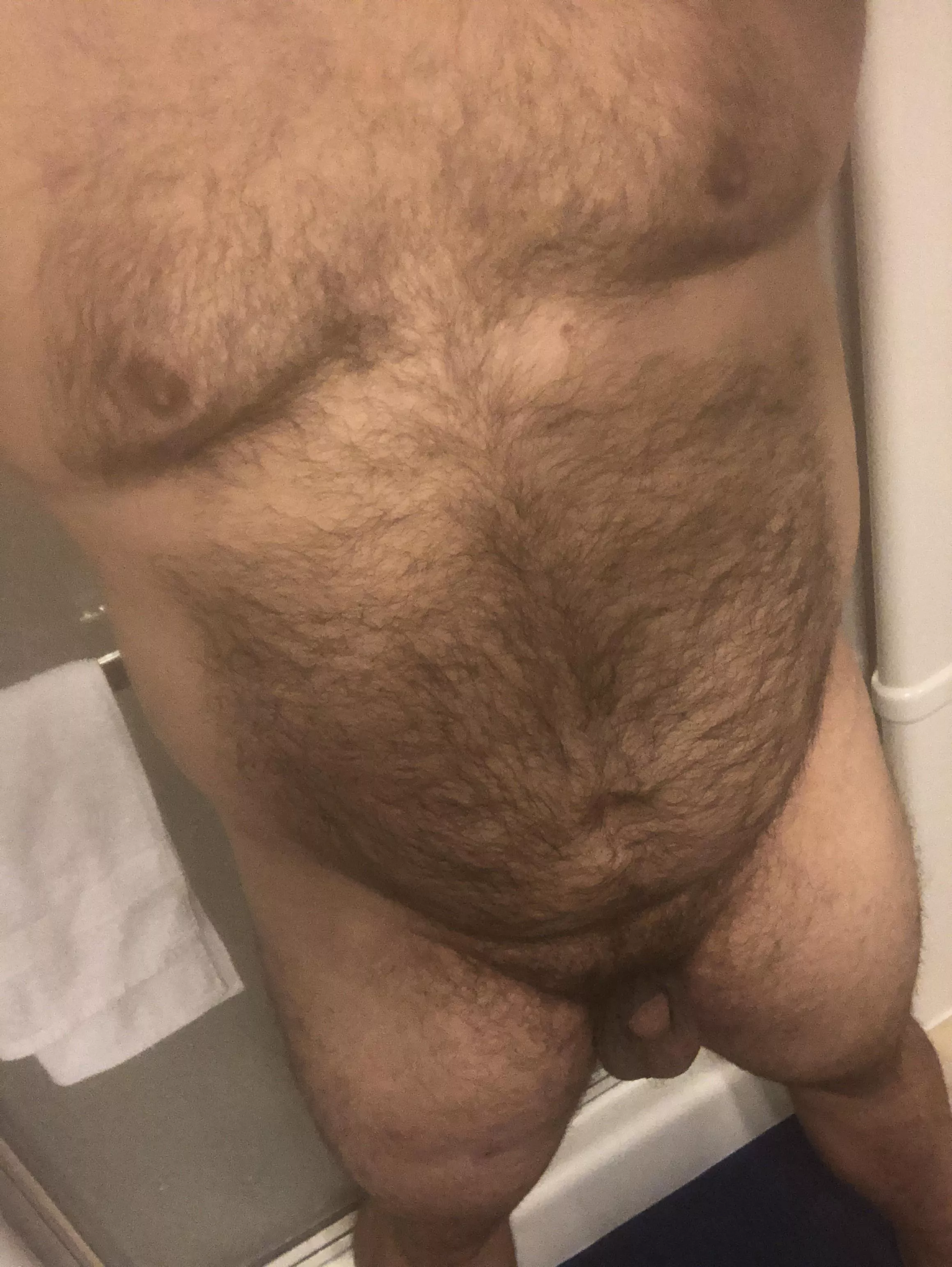 Just about to hop in the shower