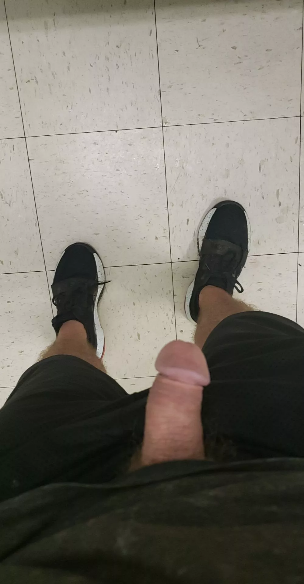 Just admiring my cock after a run