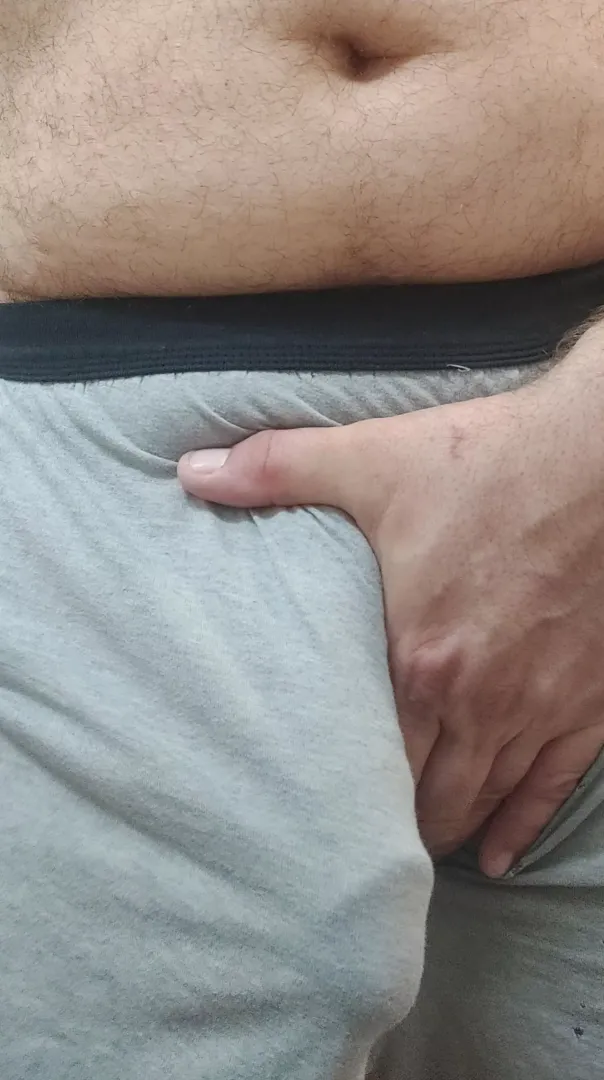 Just after a shower