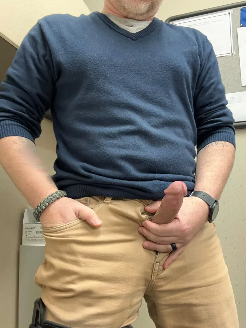 Just another day at the office.