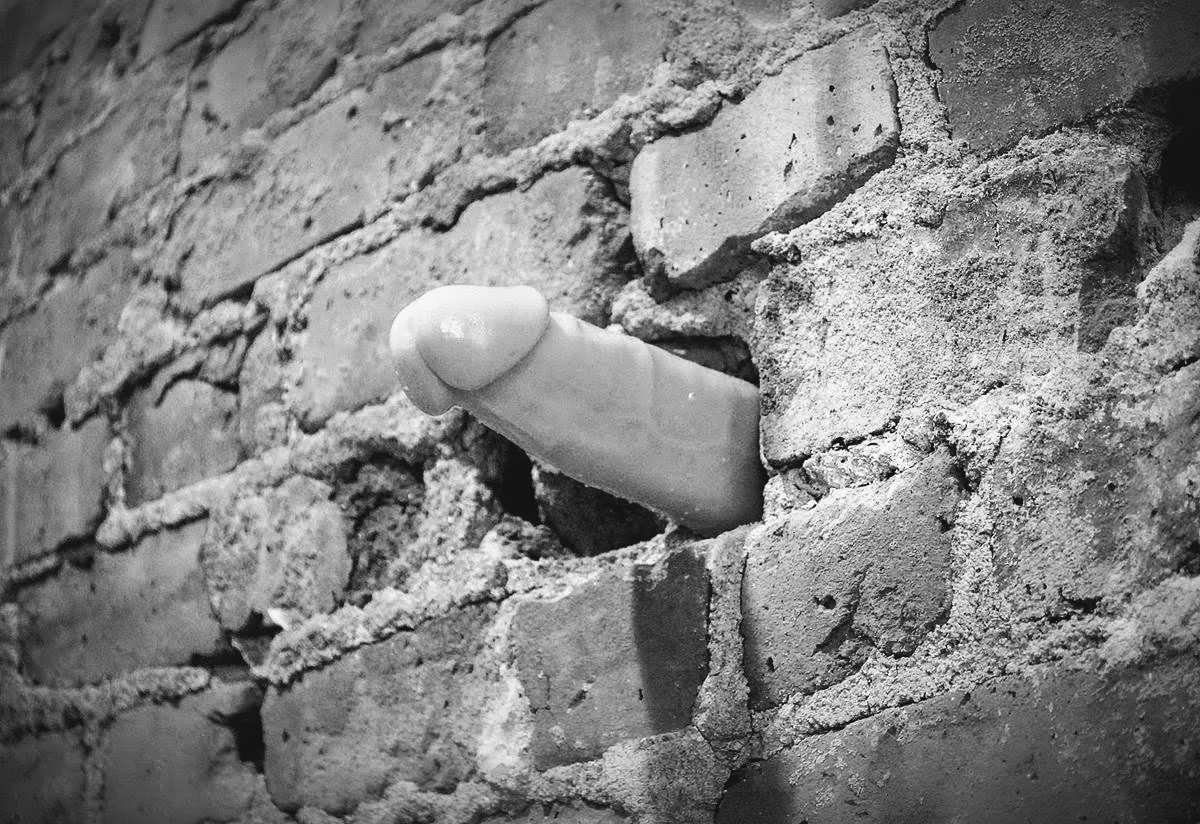 Just another dick in the wall