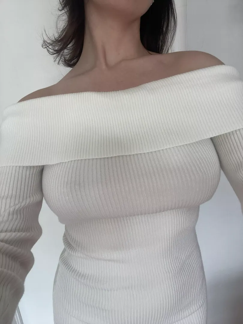 just bought this new sweater dress