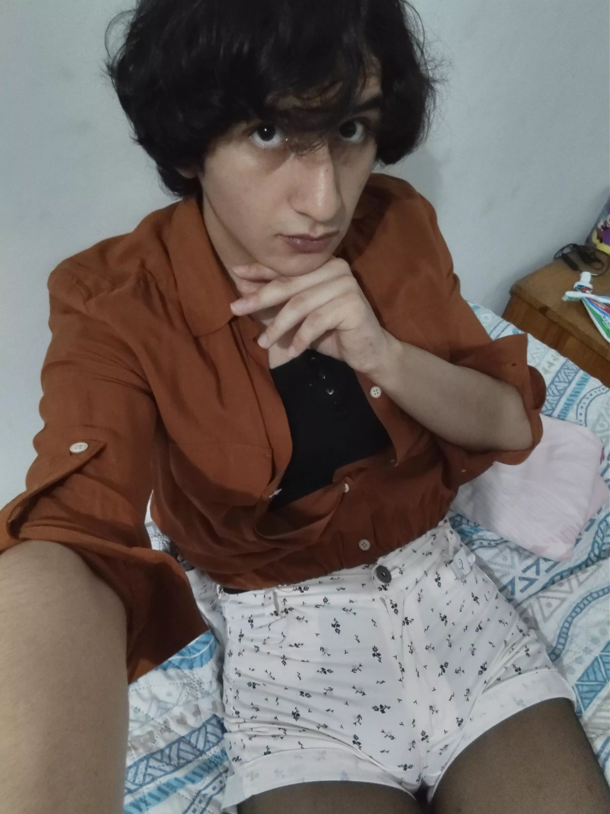 just came out to my mom dressed like this