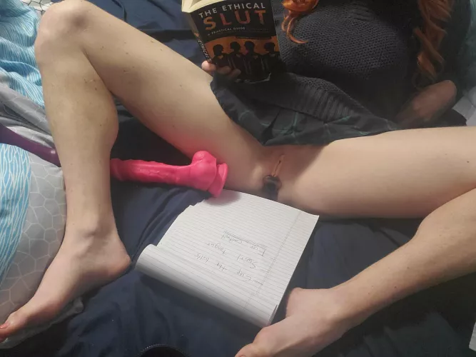 just doing some studying 😈