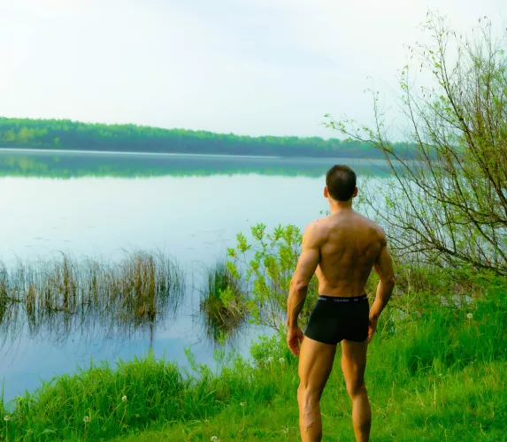 Just enjoying the view
