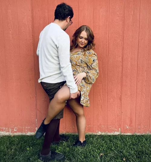 Just enjoying the warm fall weather in our super amazing pantyhose