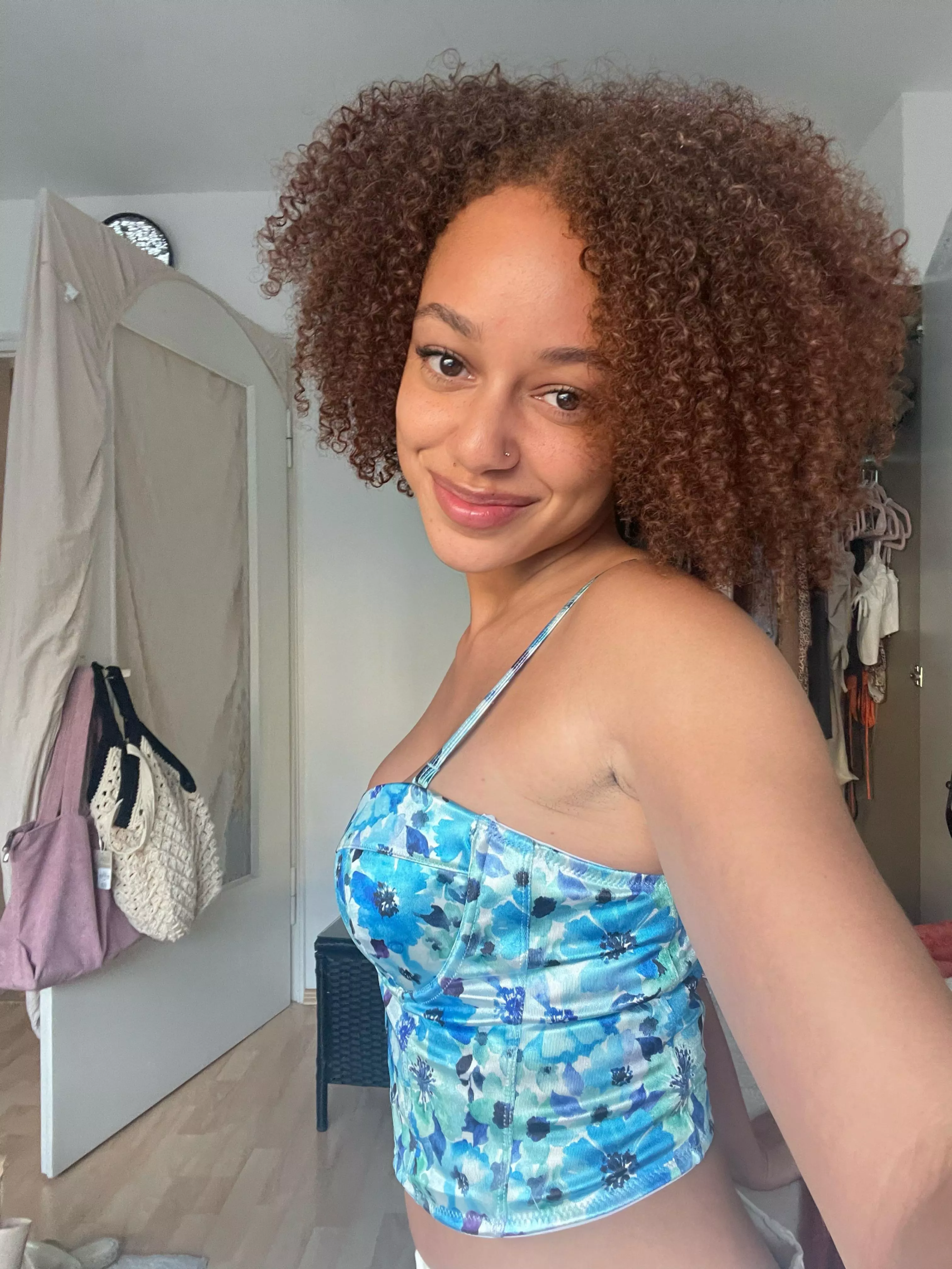 Just feeling my lil fro today f19